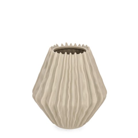 VASO ELDAR BASSO CR BEIGE D18,5X20H